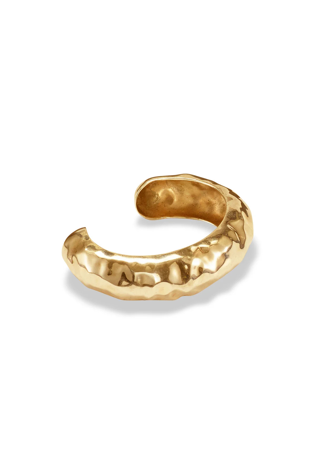 Hammered Arch Cuff Bracelet | Lelet NY