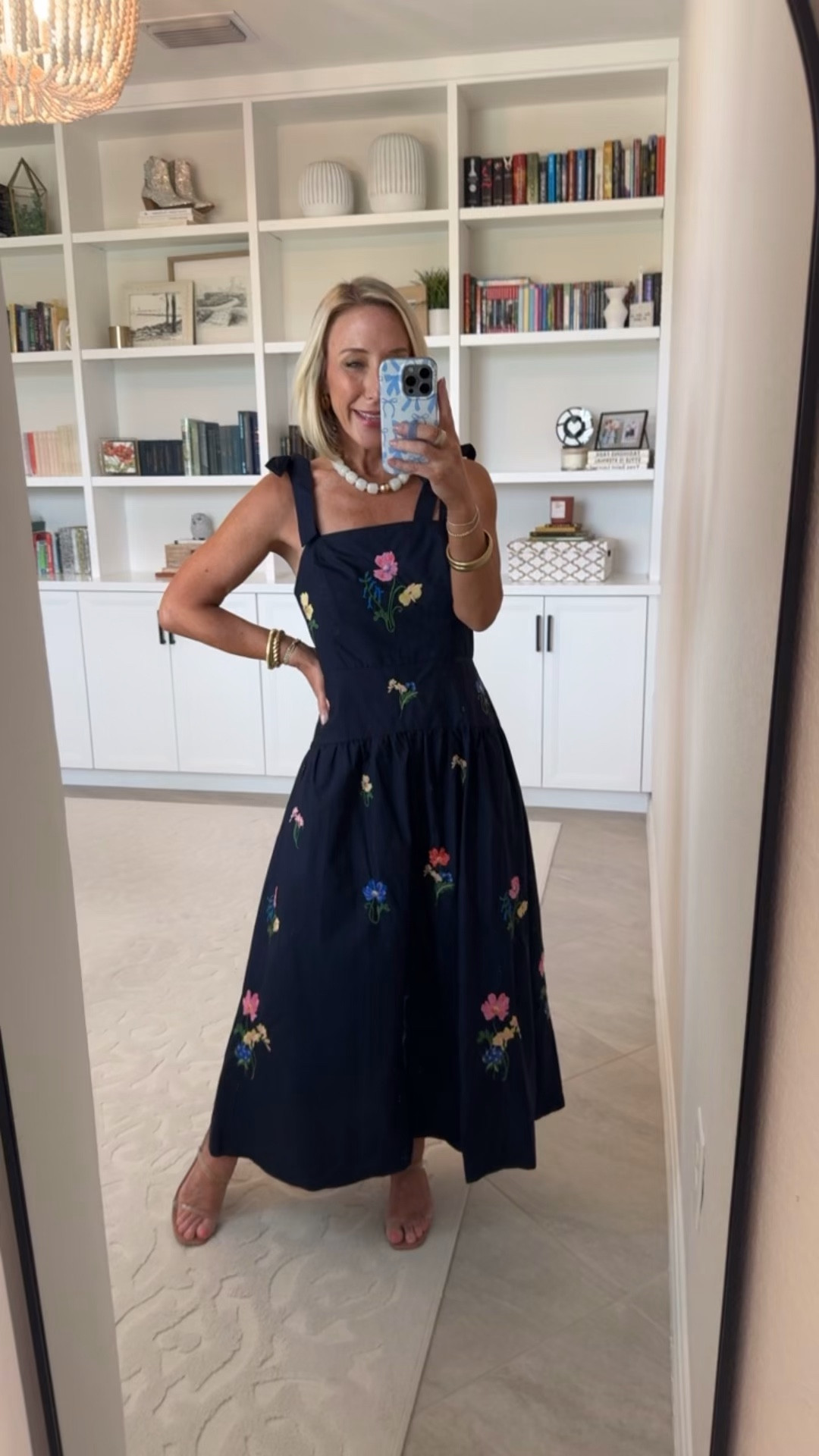 Walmart - part 2 (denim & dress) * Embroidered Cotton Sleeveless Maxi Dress - size XS. $38. 2 colors.

#LTKOver40 #LTKPetite #LTKSeasonal