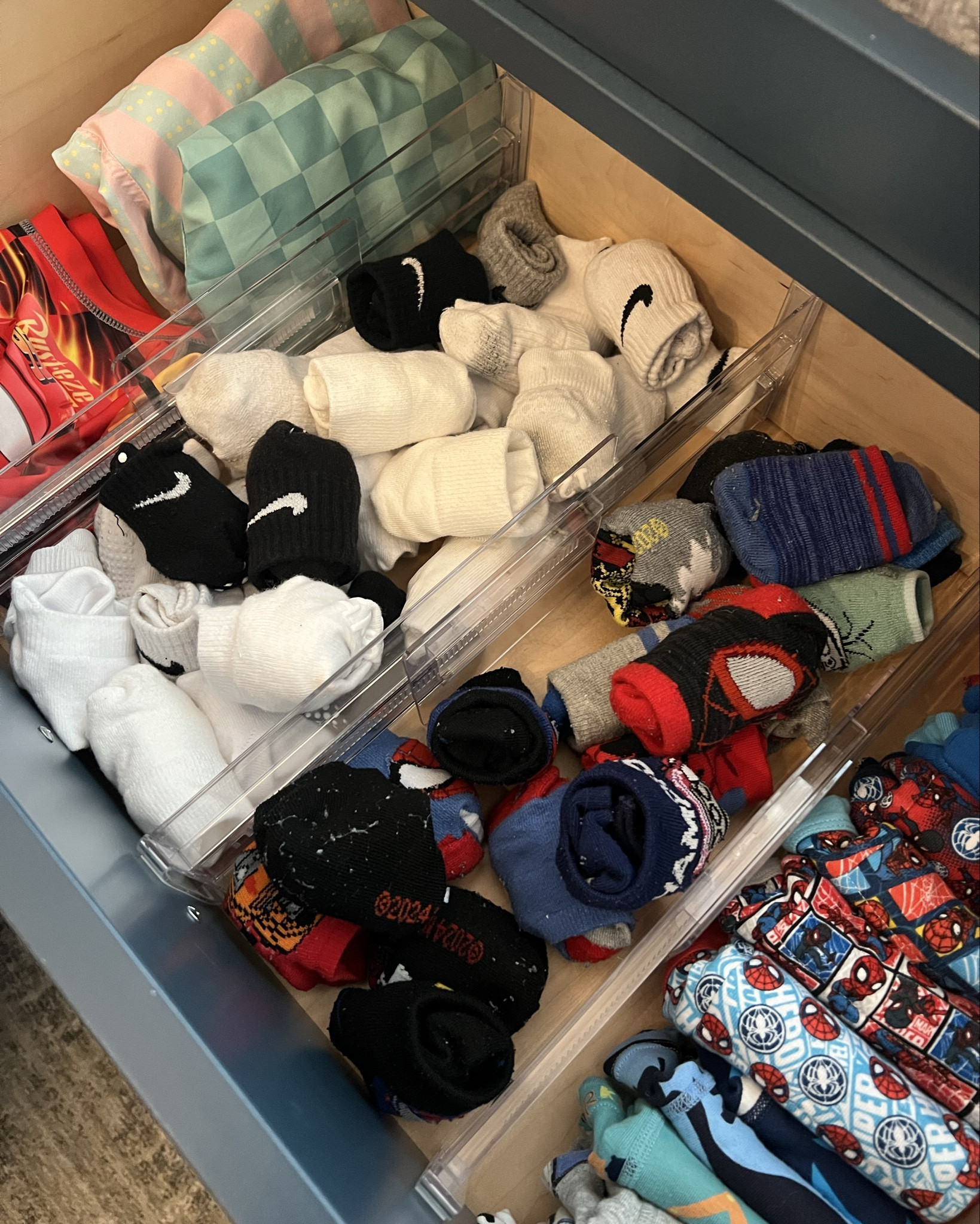 Organization makes me so happy 😍 These clear adjustable dividers are the perfect solution for the kids’ drawers! (Or literally any space 🙌🏼)

#LTKStyleTip #LTKHome #LTKFamily