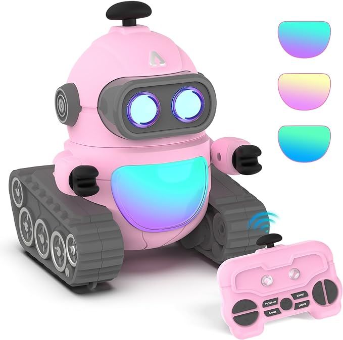 GILOBABY Robot Toys for Girls, Rechargeable Remote Control Robot Toy for Kids, Programmable RC Ro... | Amazon (US)