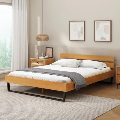 Solid Wood Bed | Wayfair North America