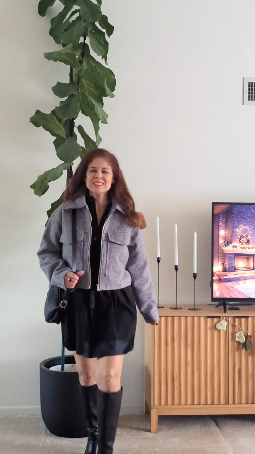 Chic Wool Blend BomberJacket. Comes in 3 colors Gray, black and beige.Under $50!

#LTKFindsUnder50 #LTKSaleAlert #LTKStyleTip