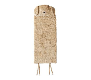 Labradoodle Critter Faux-Fur Sleeping Bag | Pottery Barn Kids | Pottery Barn Kids