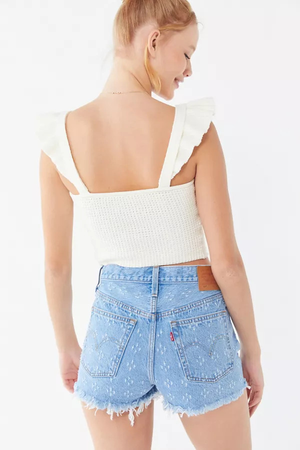 Levi’s 501 High-Rise Denim Short – Dottie Blues | Urban Outfitters (US and RoW)