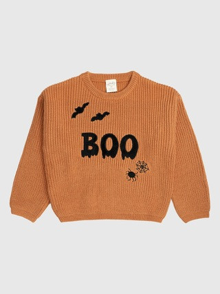 Sweet Wink Boo Drip Halloween Knit Sweater | Gap (US)