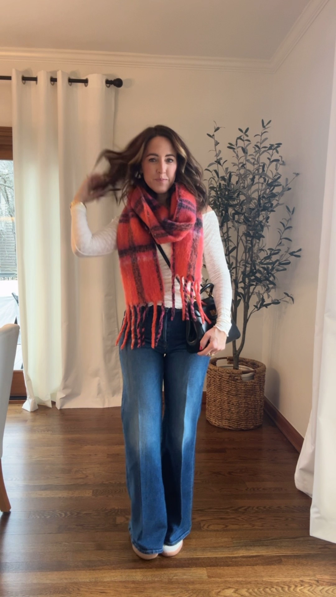 Winter outfit styling. 
XS top, 3 colors 

#LTKSeasonal #LTKOver40 #LTKHoliday