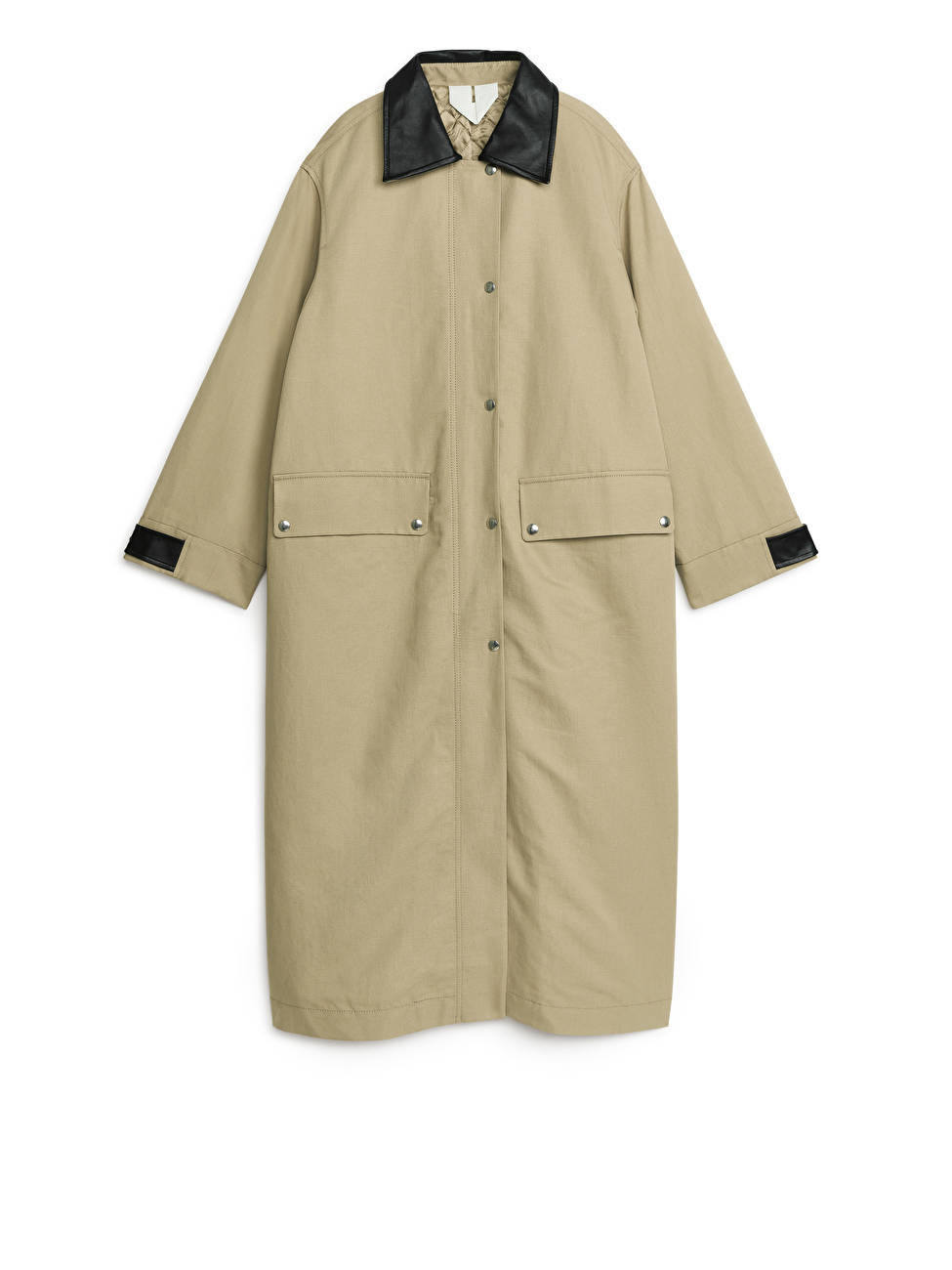 Maxi Linen-Cotton Coat | ARKET (US&UK)