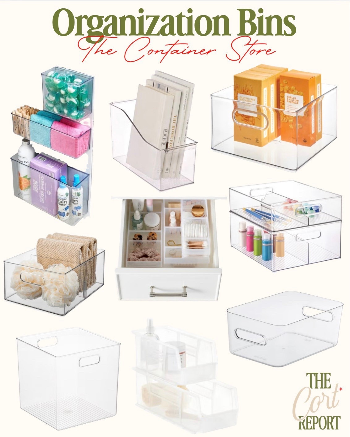 @thecontainerstore  - Organizational Bins
#thecontainerstore #Ad #Paidlink 

#LTKselfcare #LTKHome