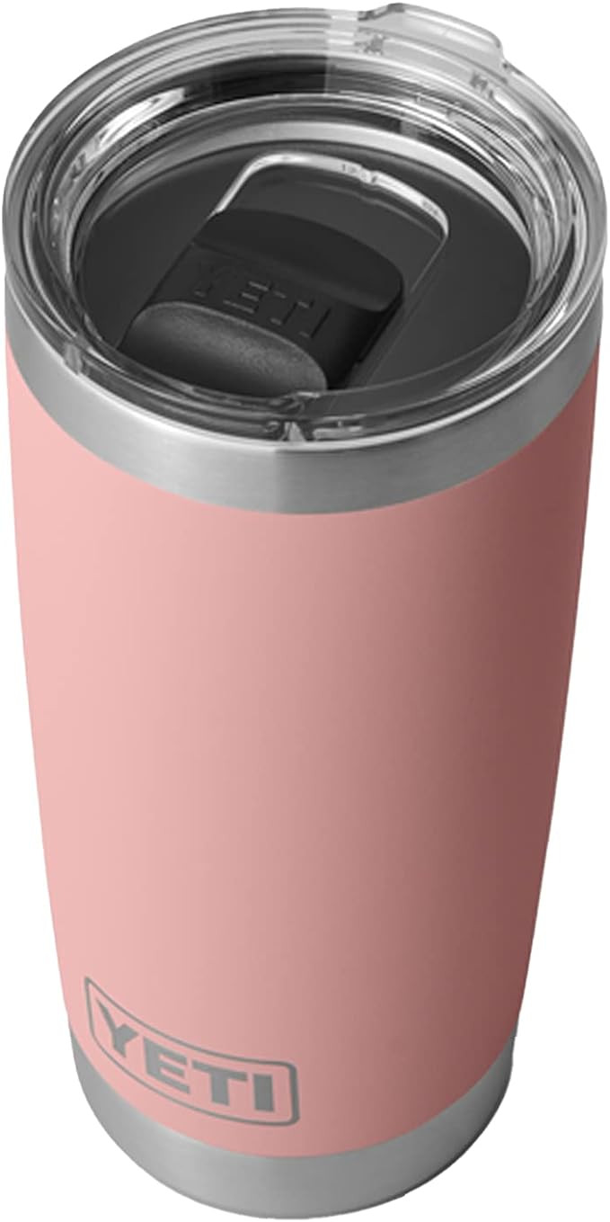 YETI Rambler 20 oz Stainless Steel Vacuum Insulated Tumbler w/MagSlider Lid | Amazon (US)