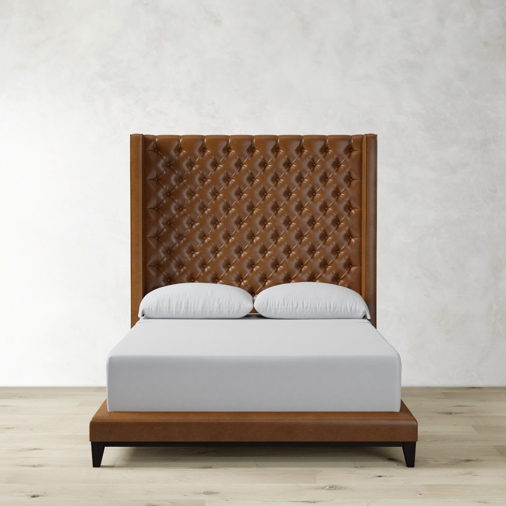 Presidio Upholstered Diamond Tufted Bed | Williams-Sonoma