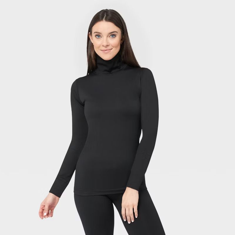 Wander by Hottotties Women's Seamless Thermal Turtleneck Top | Target