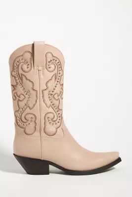 Jeffrey Campbell Madison Studded Western Boots | Anthropologie (US)
