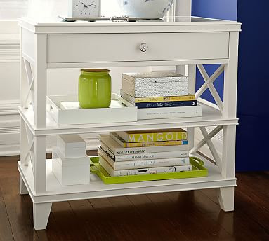 Clara Lattice Nightstand | Pottery Barn (US)