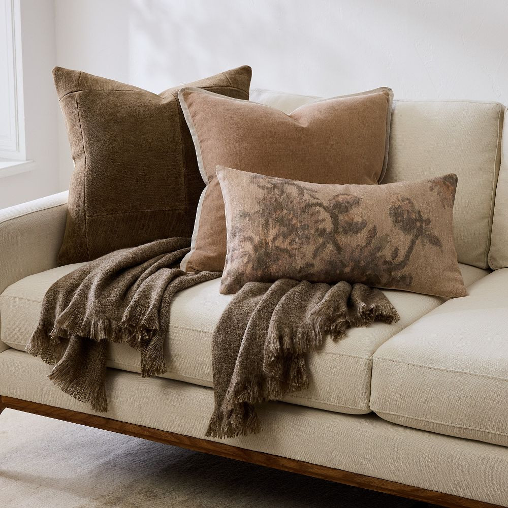 Deco Velvet Pillow Cover & Throw Set | West Elm (US)