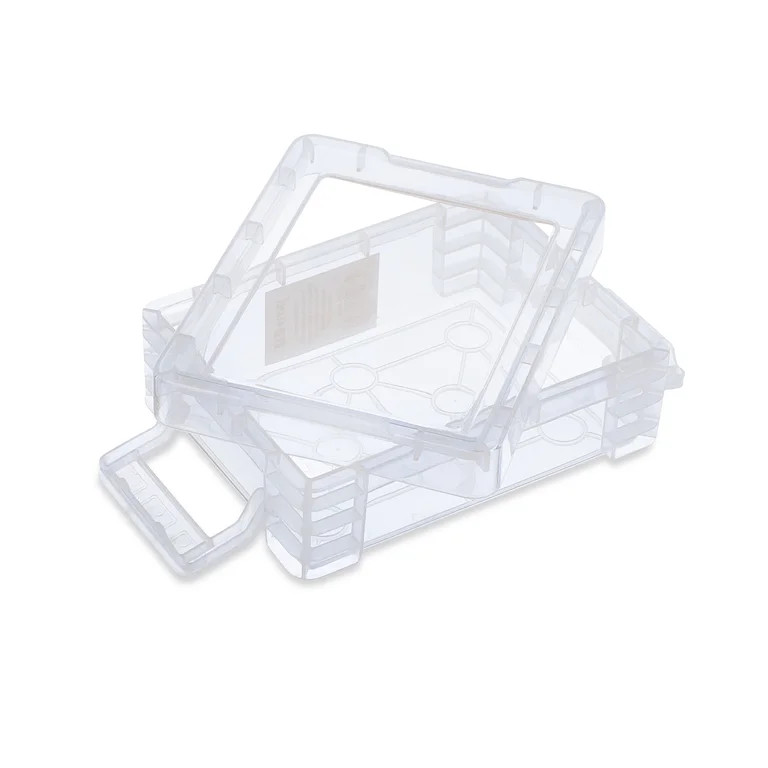 Pen+Gear Plastic Storage Box, Clear Desktop Organizer,New, 1 Counter per Pack | Walmart (US)