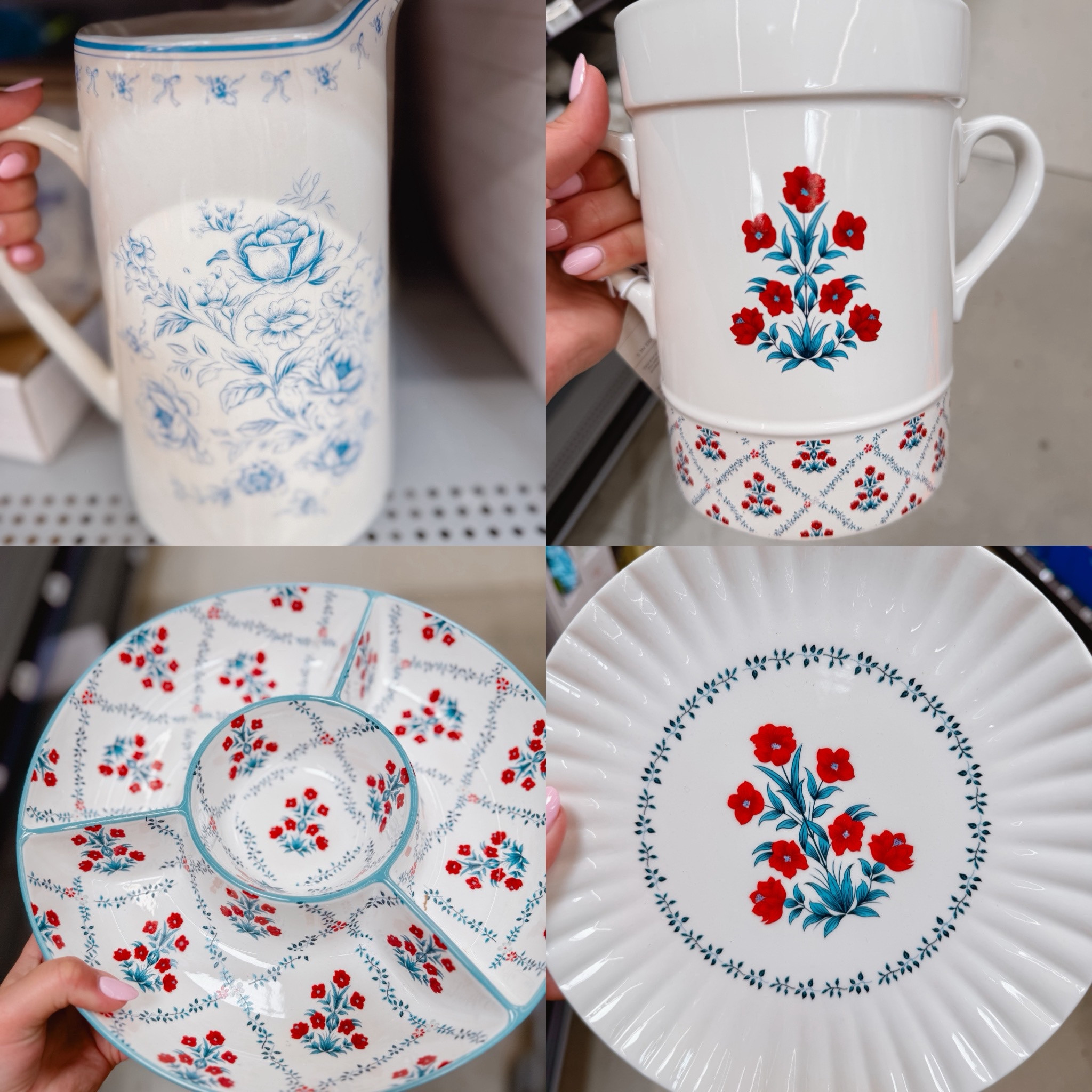 Red white and blue home decor from Walmart 🇺🇸 affordable patriotic finds for Memorial Day and Fourth of July hosting, everyday summer decor and cute entertaining pieces.

Bow garland, cherry glasses, block print serving tray, tumblers, hat + more… all budget-friendly and easy to style for summer 🩵

red white and blue decor | patriotic home decor | american style decor | walmart home finds | affordable home decor | summer hosting essentials | fourth of july decor | memorial day decor | preppy home decor | block print decor | cherry glass cups | bow garland | summer entertaining | walmart finds

#LTKSeasonal #LTKdayinmylife #LTKHome