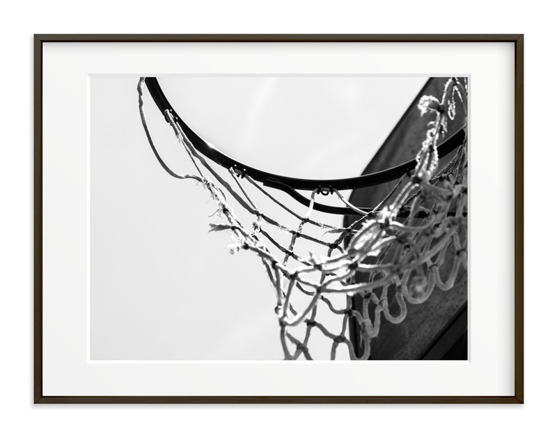 "Hoop Dreamin'" - Grownup Open Edition Non-custom Art Print by Jennifer Mckinnon Richman. | Minted