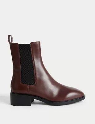 Leather Chelsea Chisel Toe Boots | Marks & Spencer (UK)
