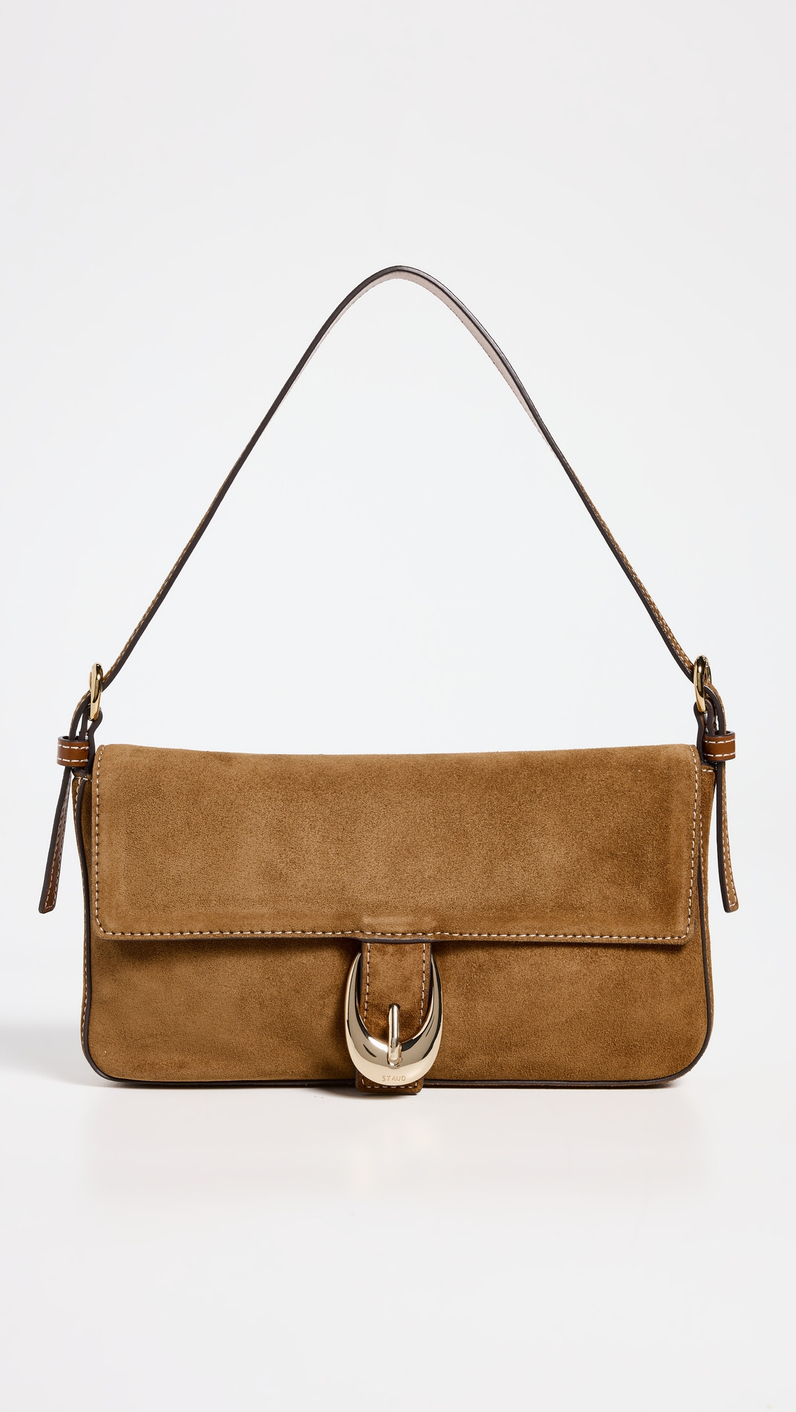 STAUD Harlow Shoulder Bag Tan One Size | Shopbop