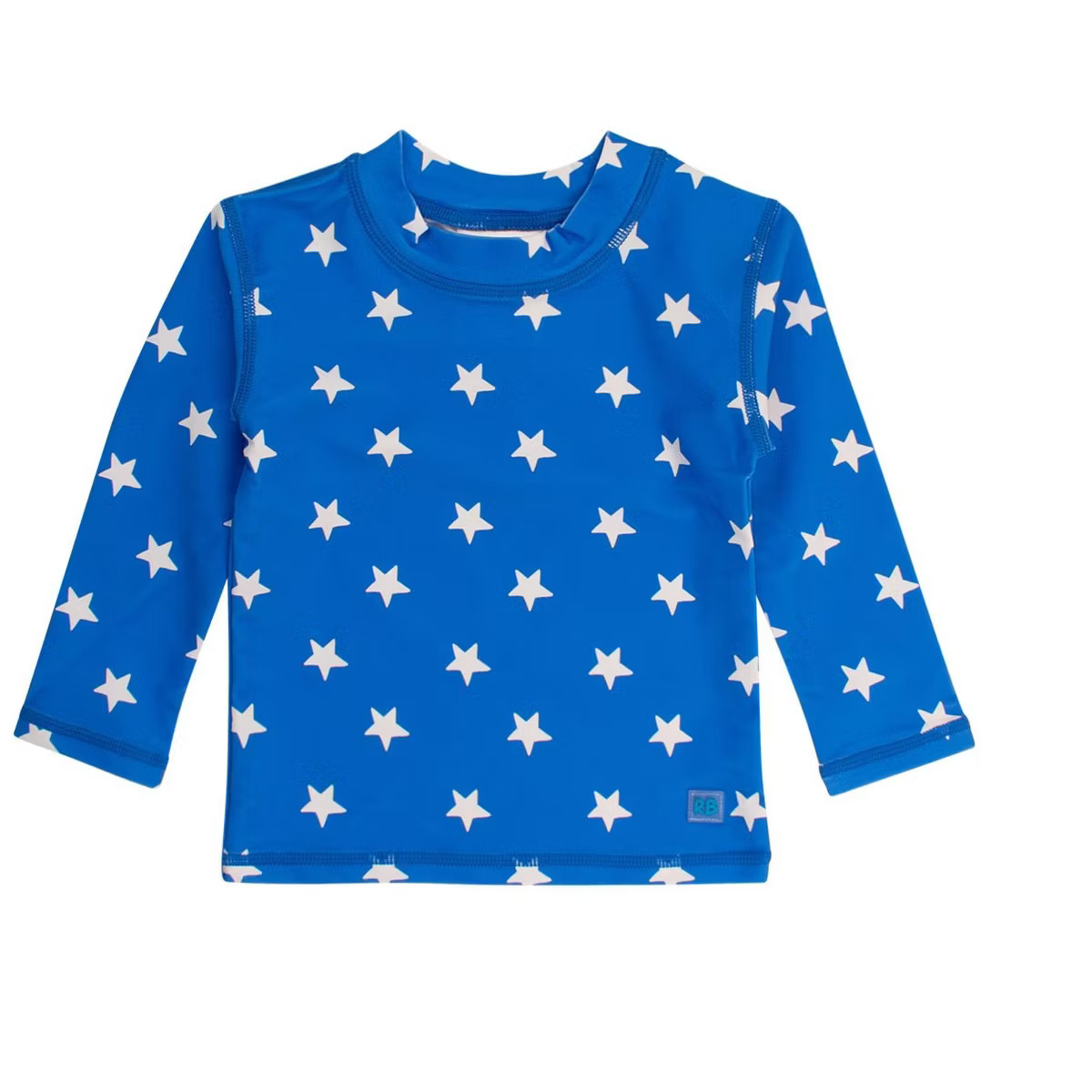 RuggedButts Baby Boys UPF50+ Long Sleeve Rash Guard - Blue Star, 12-18m | Target