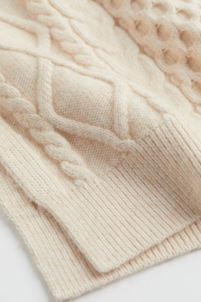Cable-knit Sweater Vest | H&M (US + CA)