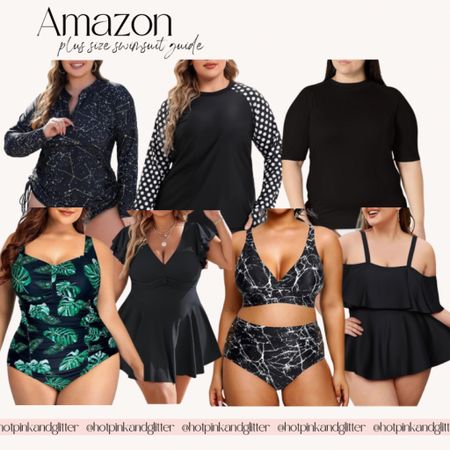 Plus size swimsuit guide featuring all silhouettes, one piece, swim dress, tanking, bikini, rash guards and more! 

#plussize #swim #swimsuits #resortwear #vacation #bikini #tankini #onepiece 

#LTKtravel #LTKSeasonal #LTKplussize