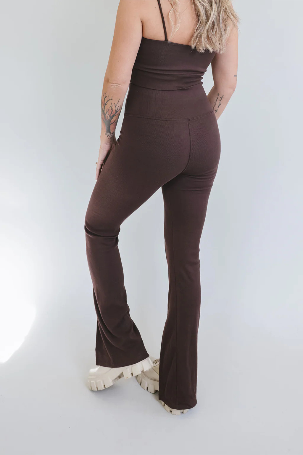 Ribbed Leggings - Back Home | Tribe Kelley