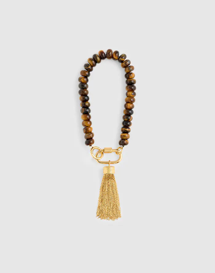 Beaded Tassel Bag Charm | Madewell