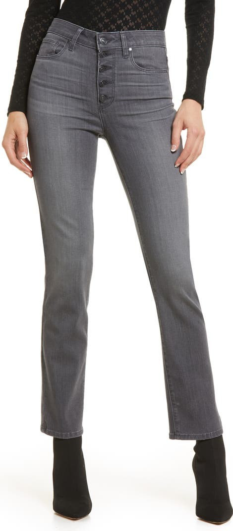 Cindy Exposed Button Fly Jeans | Nordstrom