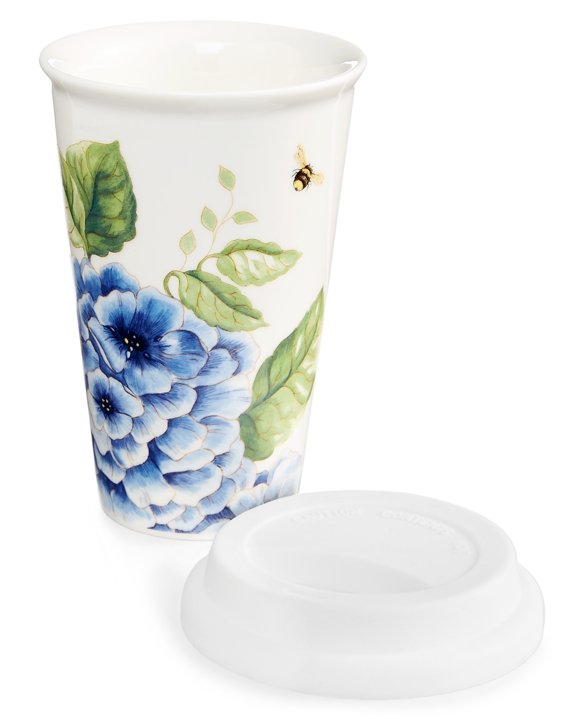 Lenox Dinnerware, Butterfly Meadow Blue Thermal Travel Mug | Macys (US)