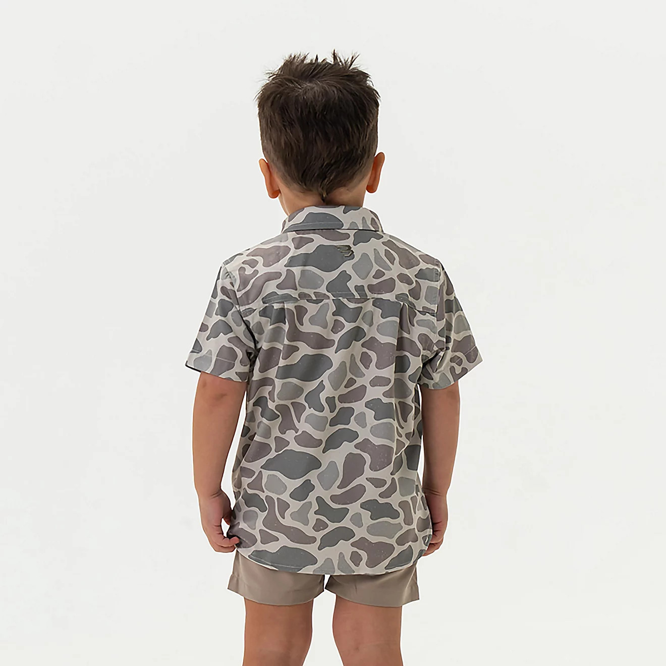 BURLEBO Boys' Performance Button Up Shirt | Academy Sports + Outdoors