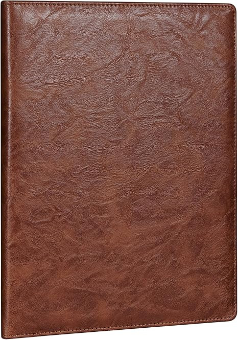 Mymazn Padfolio Portfolio Folder, Faux Leather Interview Resume Folder with Document Organizer & ... | Amazon (US)