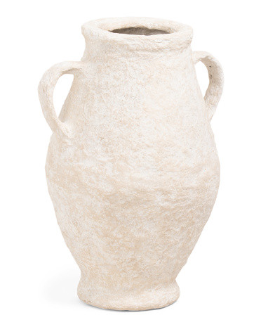 24in Paper Mache Decorative Jug With Handles | TJ Maxx