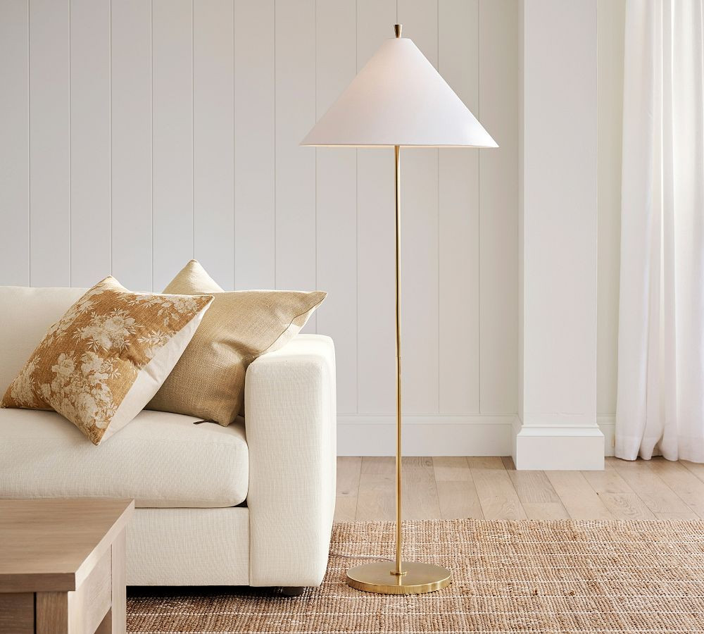 Ellis Metal Floor Lamp | Pottery Barn (US)