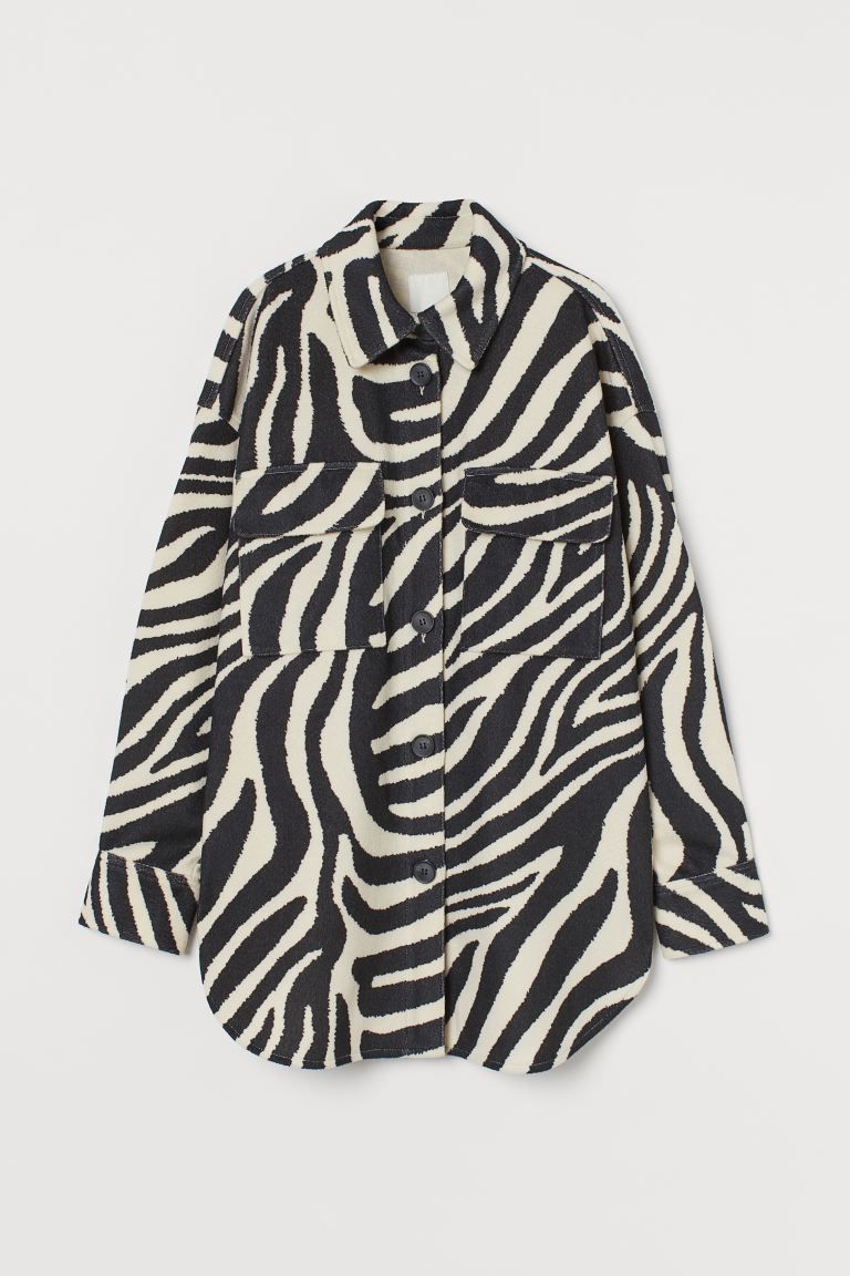 Felted Shirt Jacket | H&M (US + CA)