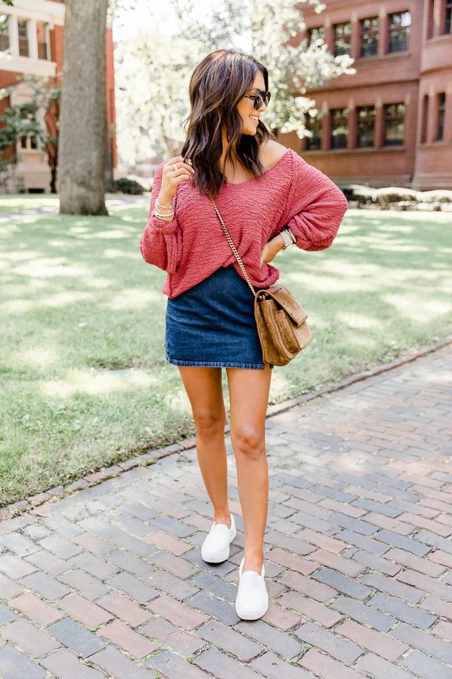 LIVING MY BEST STYLE X PINK LILY Park Street Popcorn Pullover | The Pink Lily Boutique