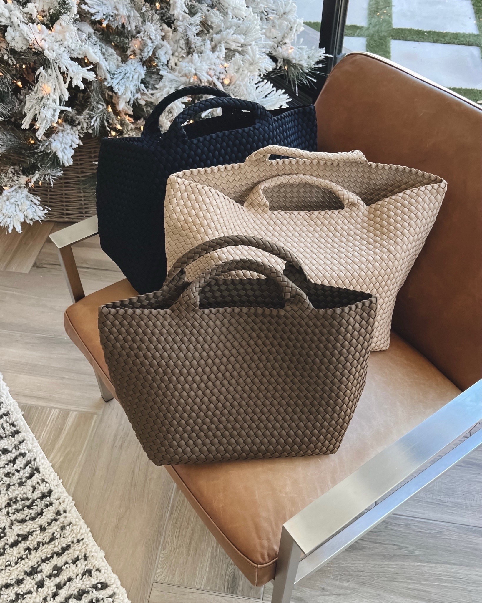 A timeless tote for everyday, weekend activities and travel, comes with matching cosmetic bag
Sz medium in brown, large in camel and black 
Gift idea #ltku


#LTKStyleTip #LTKItBag #LTKmomlife