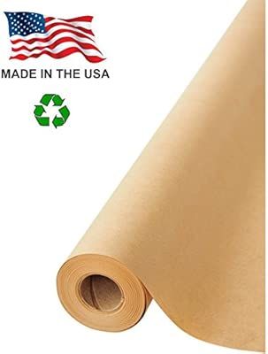Made in USA Kraft Paper Jumbo Roll Ideal for Gift Wrapping, Art, Craft, Postal, Packing, Shipping... | Amazon (US)
