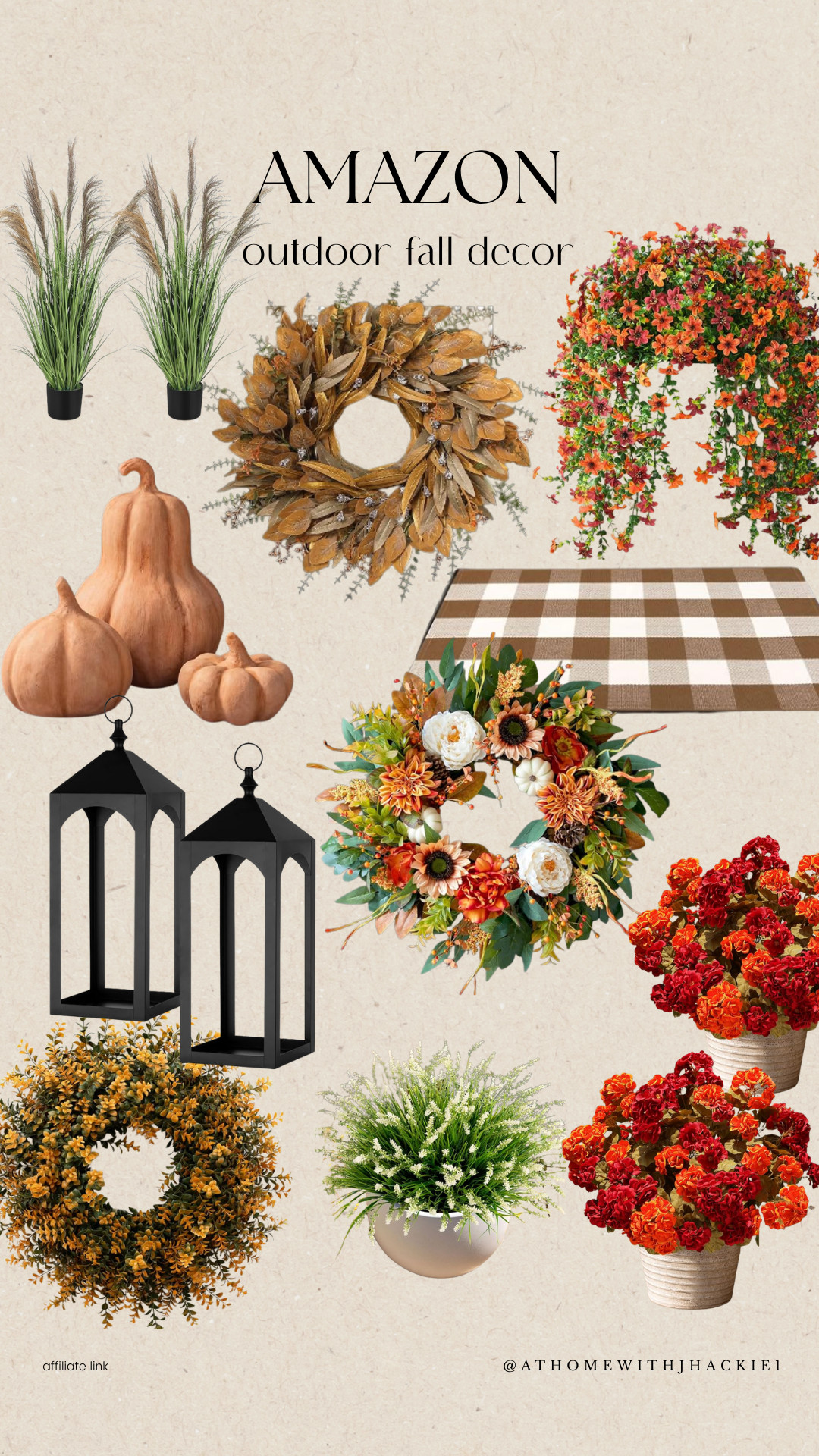 Amazon Outdoor Fall Decor: Amazon outdoor fall decor, Amazon fall decor, fall porch decor, outdoor fall decorating ideas, Amazon porch finds, front porch fall decor, fall wreath, autumn wreath, fall outdoor planters, faux fall flowers, fall doormat, plaid outdoor rug, decorative fall pumpkins, black outdoor lanterns, fall porch flowers, farmhouse fall porch, cozy autumn porch, fall front door decor, Amazon outdoor decor, fall curb appeal

#LTKSeasonal #LTKHome