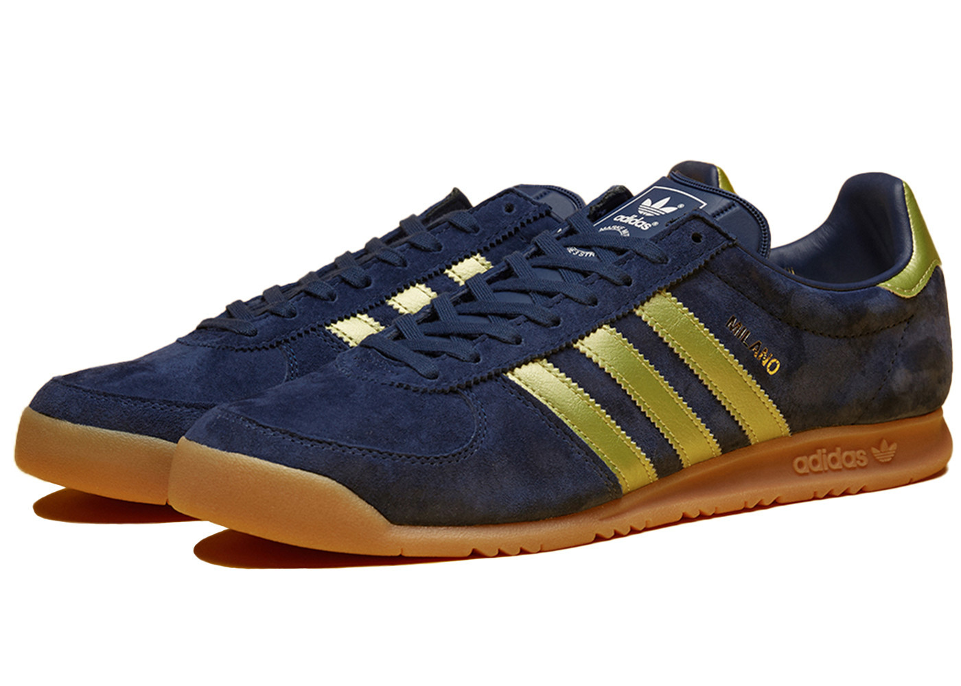 adidas Milano OG size? Exclusive Navy Gold | StockX
