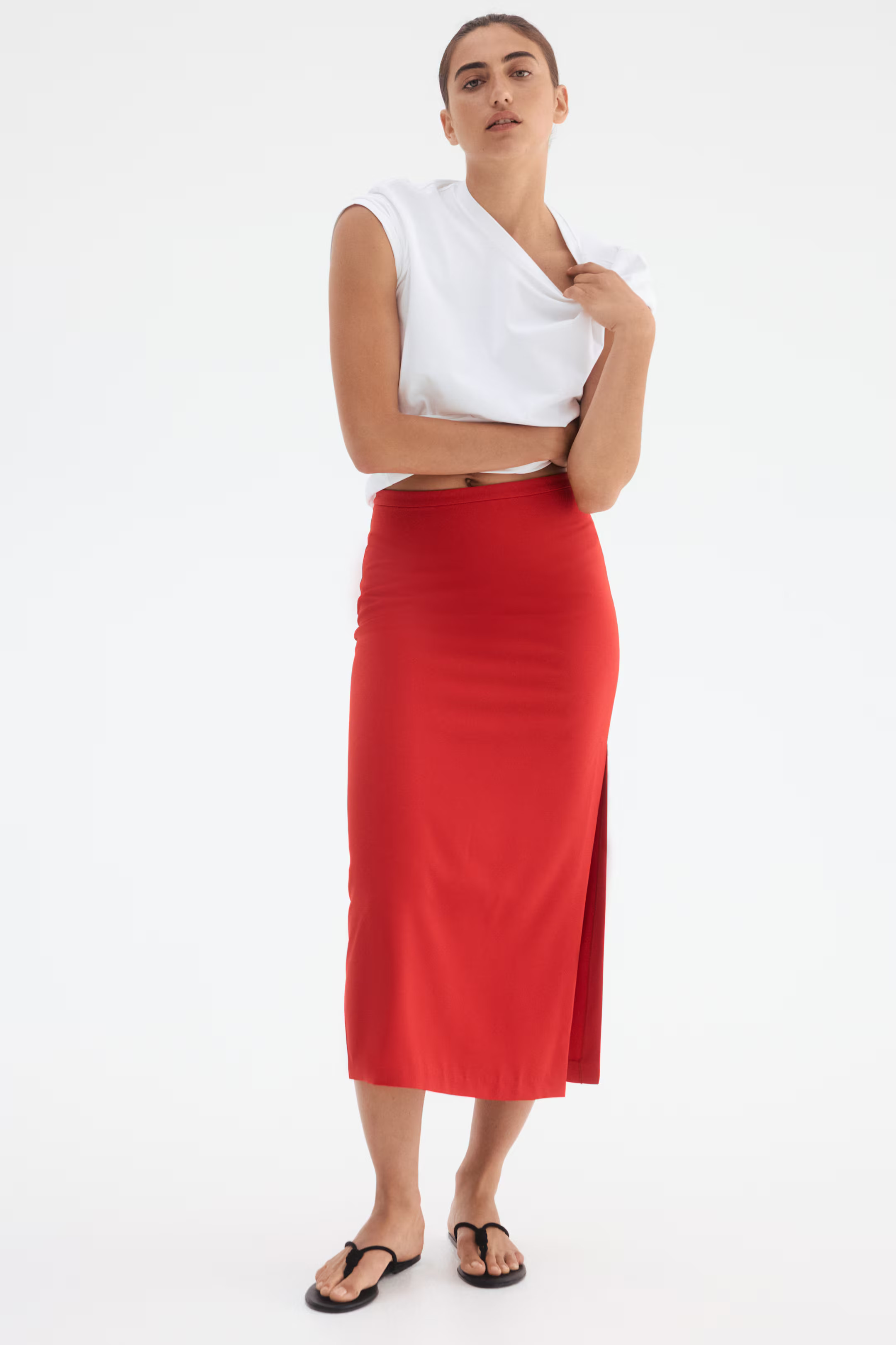 Side-Slit Skirt | H&M (US + CA)