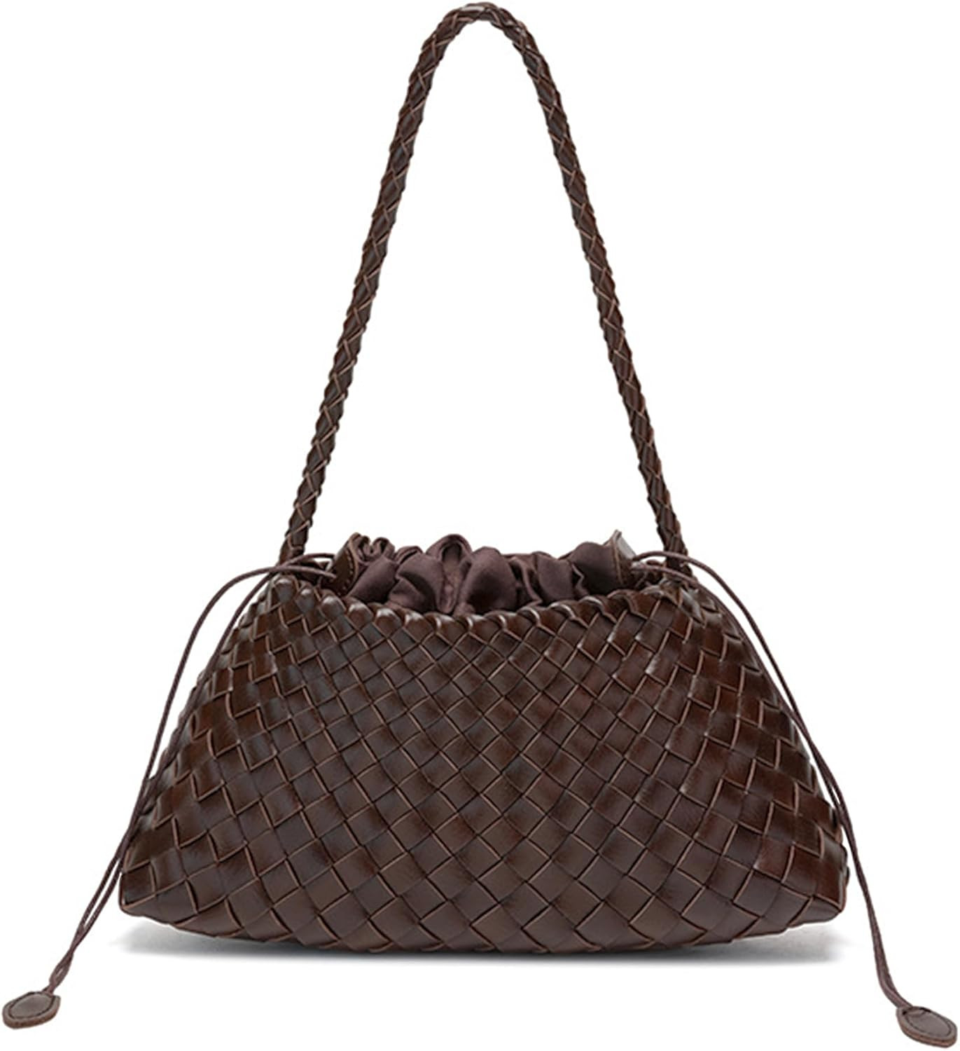 Woven Hobo Bags for Women Vintage Trendy Underarm Shoulder Purse | Amazon (US)