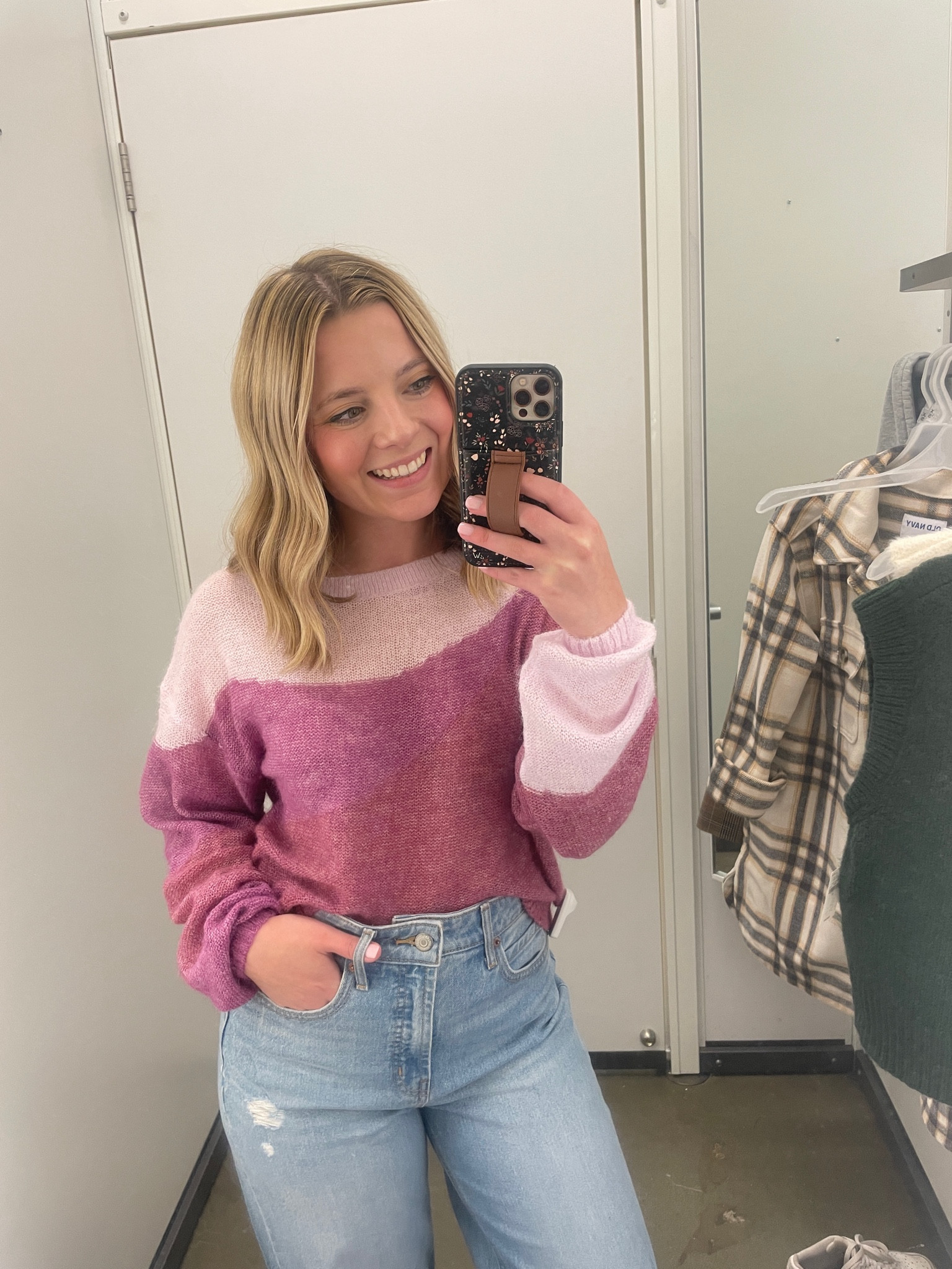 Pink purple sheer boat neck sweater from old navy / fall outfit / fall fashion 2023 

#LTKSeasonal #LTKfindsunder100 #LTKstyletip