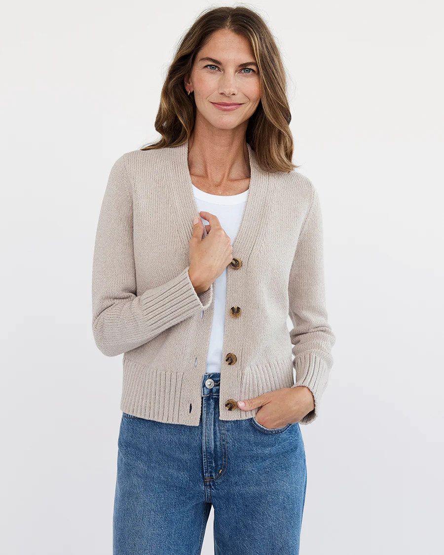 The Peyton Cotton Cardigan | State of Cotton NYC
