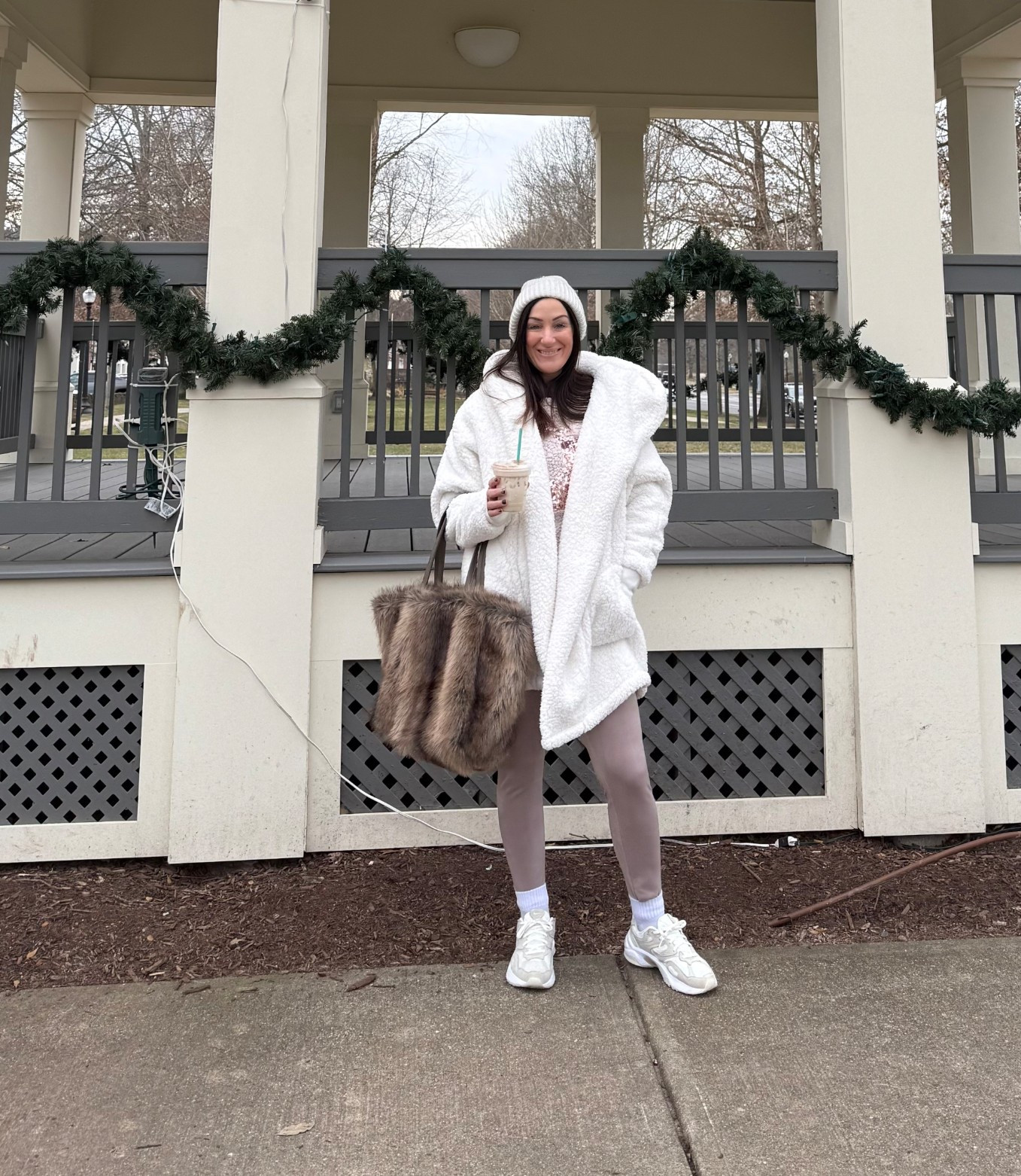 The coziest Sherpa lounger you’ll ever need! On sale today only under $50! I’m wearing the XS/S it def runs large! 

#LTKSaleAlert #LTKHoliday #LTKGiftGuide