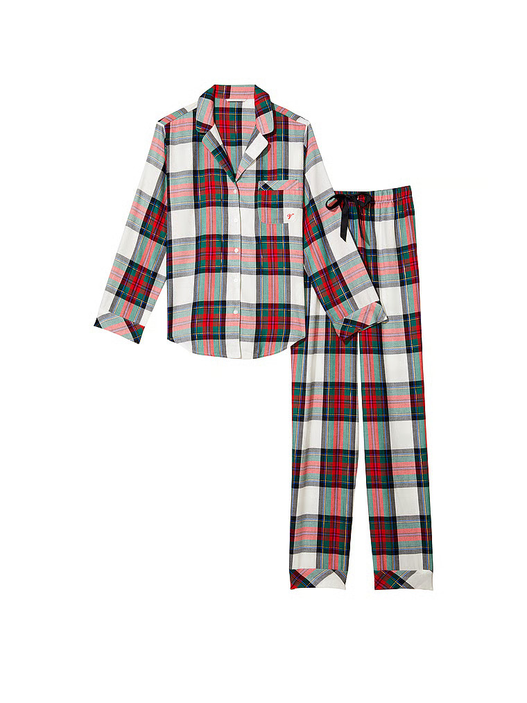 Flannel Long PJ Set | Victoria's Secret (US / CA )
