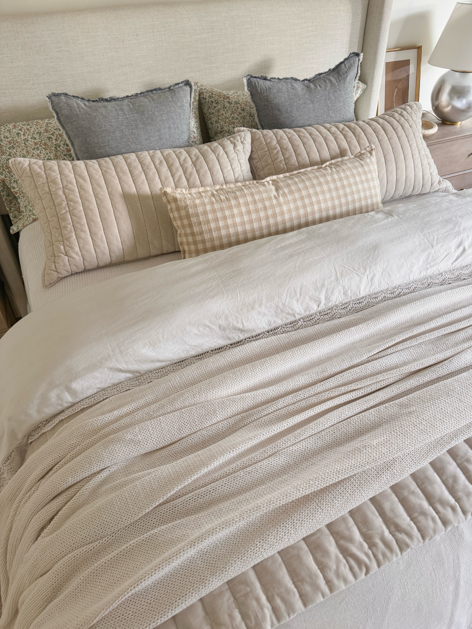 Curtain details:
Isabella heavyweight polyester cotton blend
Winter Sky
Triple pleated header
Room darkening liner
memory training
My curtain measurements 95”L x 75”W

Roman Shade:
Marble white
Outside mount
Room darkening liner

Use code: BLUSHINGBOHO15 for 15% off!

Curtains, window treatments, home decor, drapery, pinch pleat curtains, pinch pleat drapery, Amazon curtains, window coverings

#LTKStyleTip #LTKSaleAlert #LTKHome