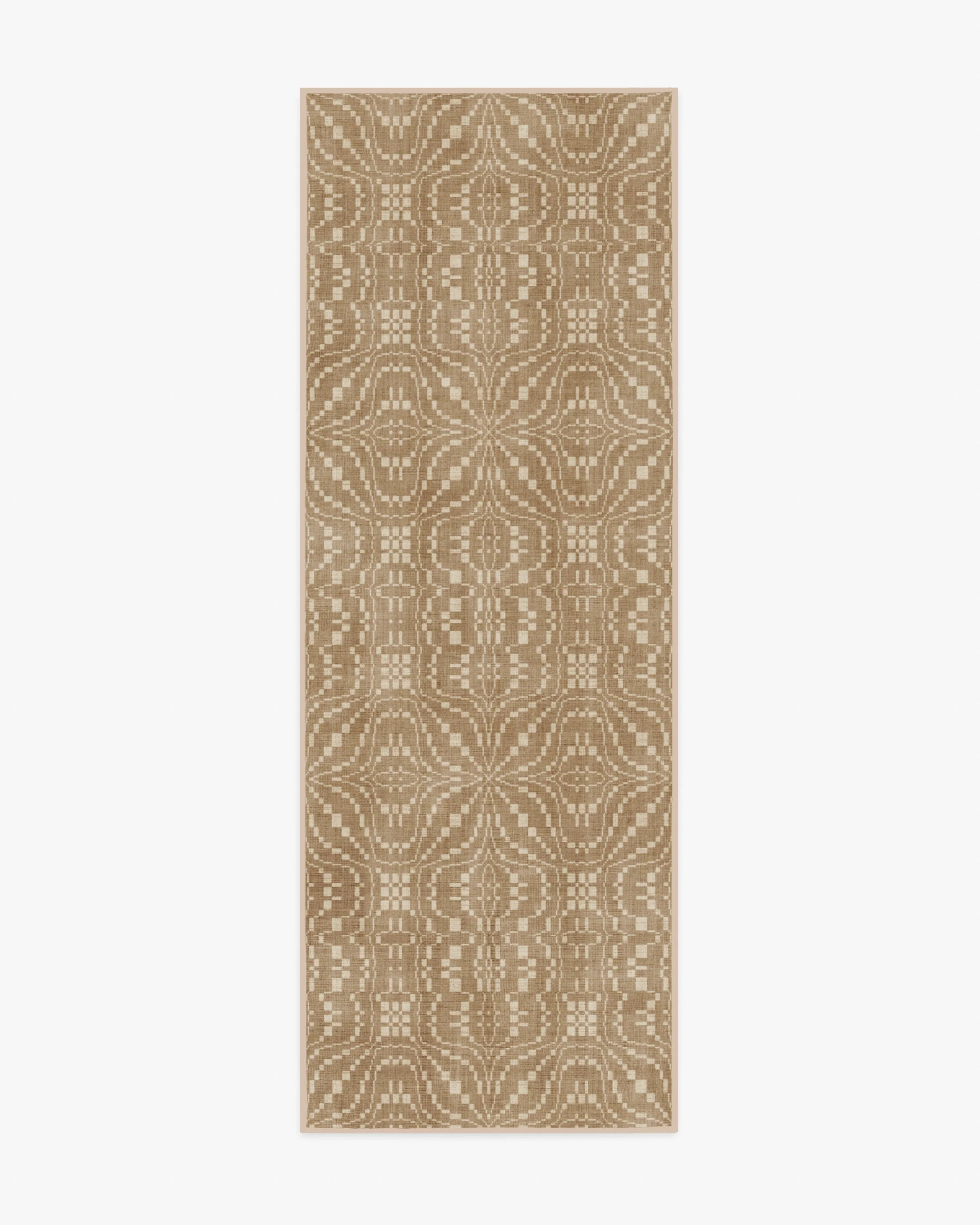 Hearthstone Natural & Amber Rug | Ruggable US | Ruggable