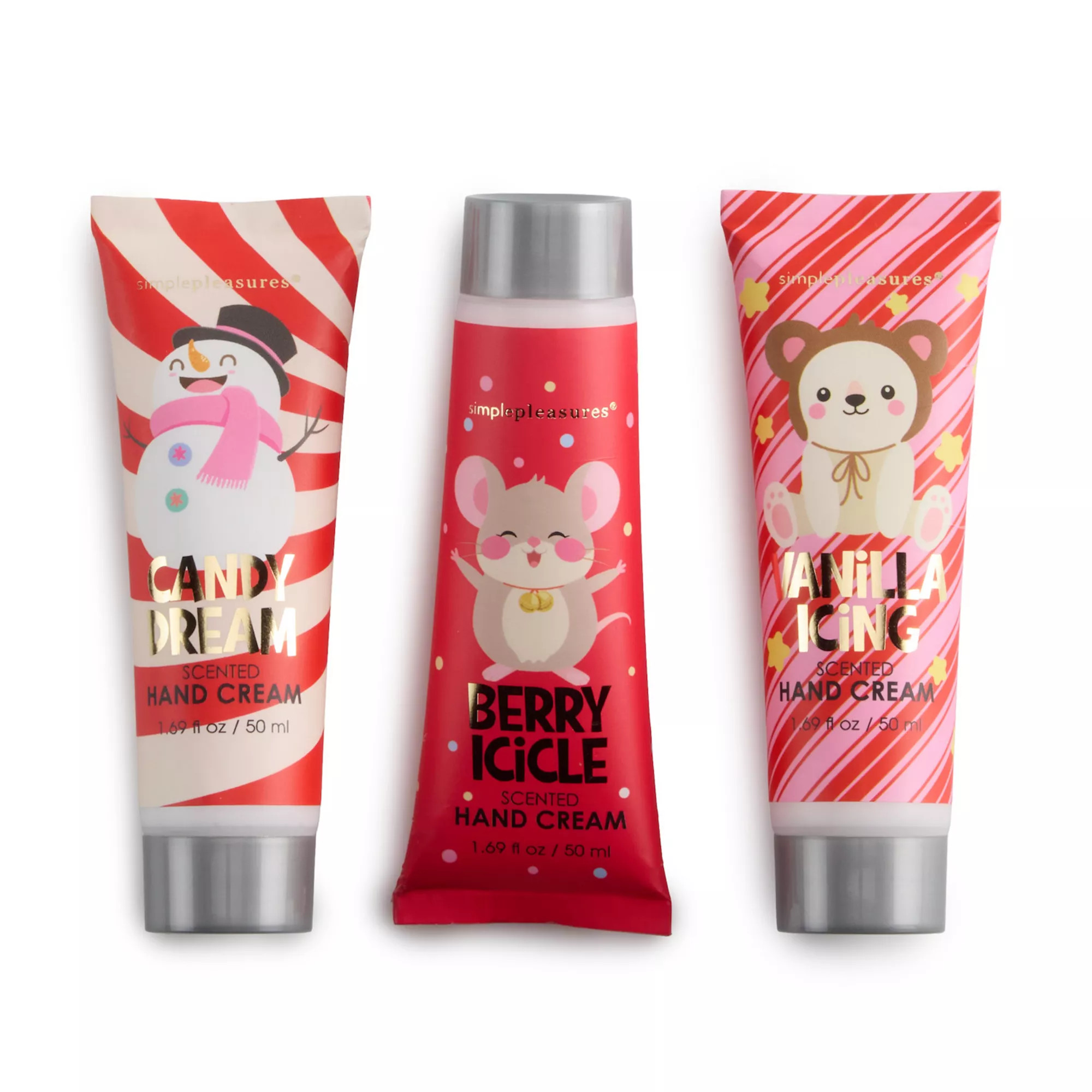 Simple Pleasures Santa Hand Cream Collection 3-pk. Moisturizing Hand Creams | Kohl's