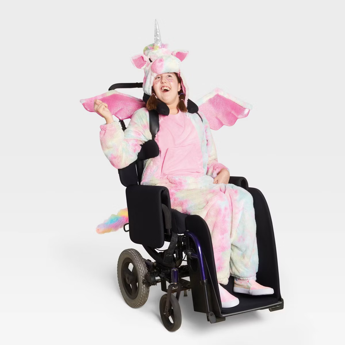 Adult Adaptive Plush Unicorn Halloween Costume Jumpsuit - Hyde & EEK! Boutique™ | Target